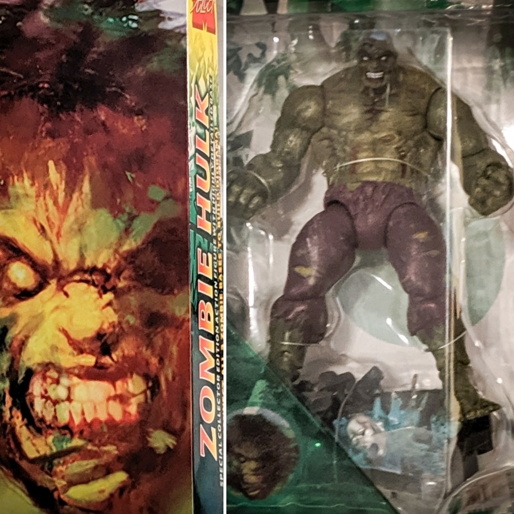 Marvel Select Zombie Hulk unopened NIB